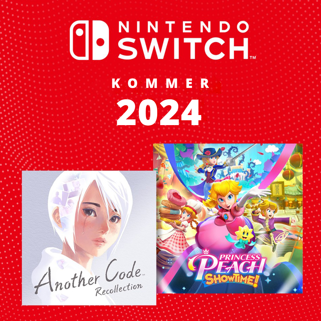 Vill du veta vad som väntar dig under spelåret 2024? Nintendo