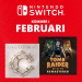 Kommande Nintendo Switch-spel – februari 2025